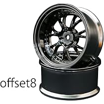 Amazon | RC-ART SSR Professor MS3 WHEEL オフセット8(超深リム